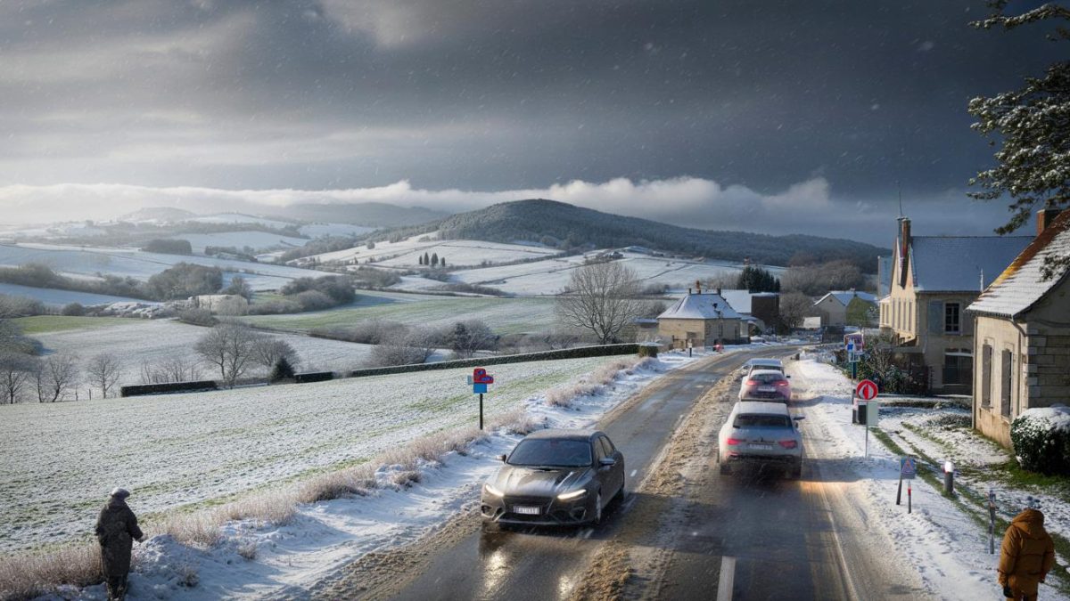 French Winter Snow