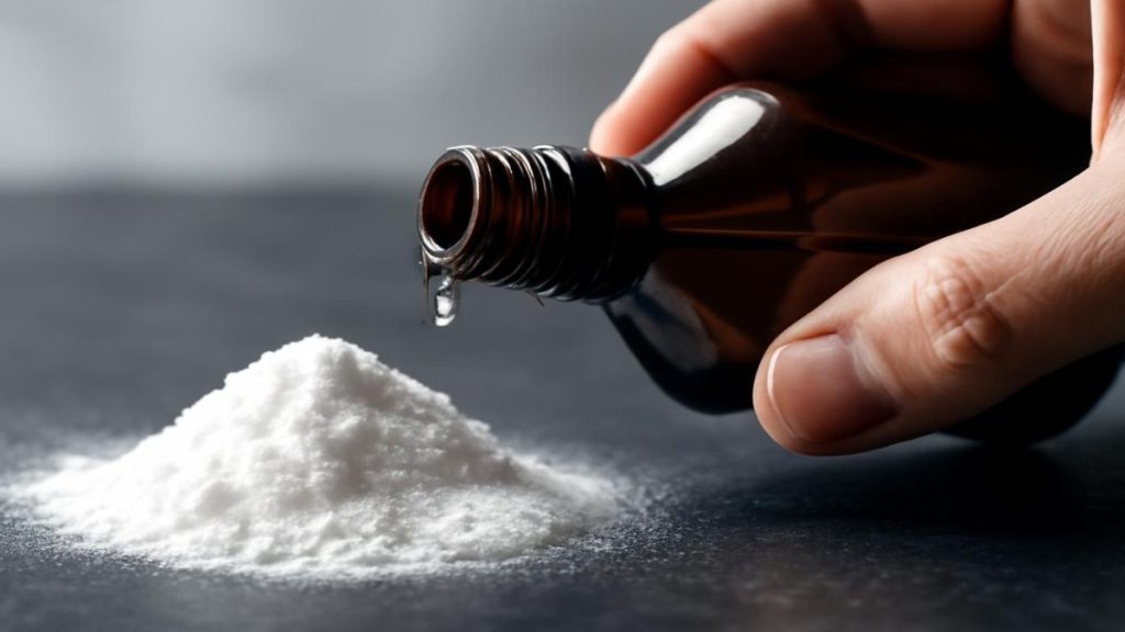 Baking Soda Hydrogen Peroxide Mixture