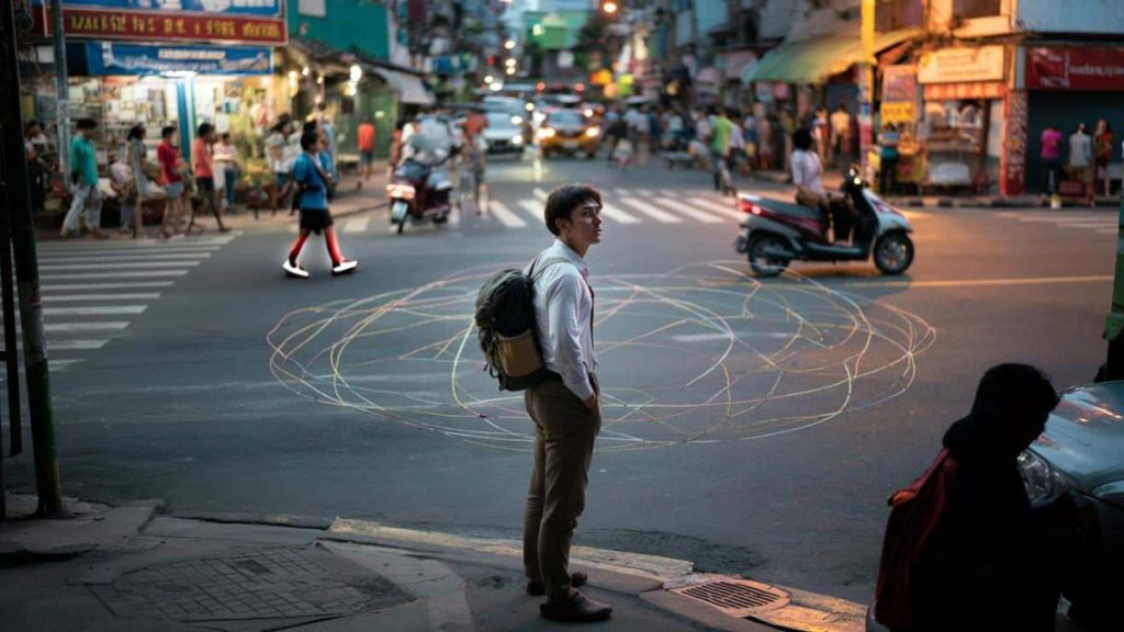 Brain Neural Pathways Travel