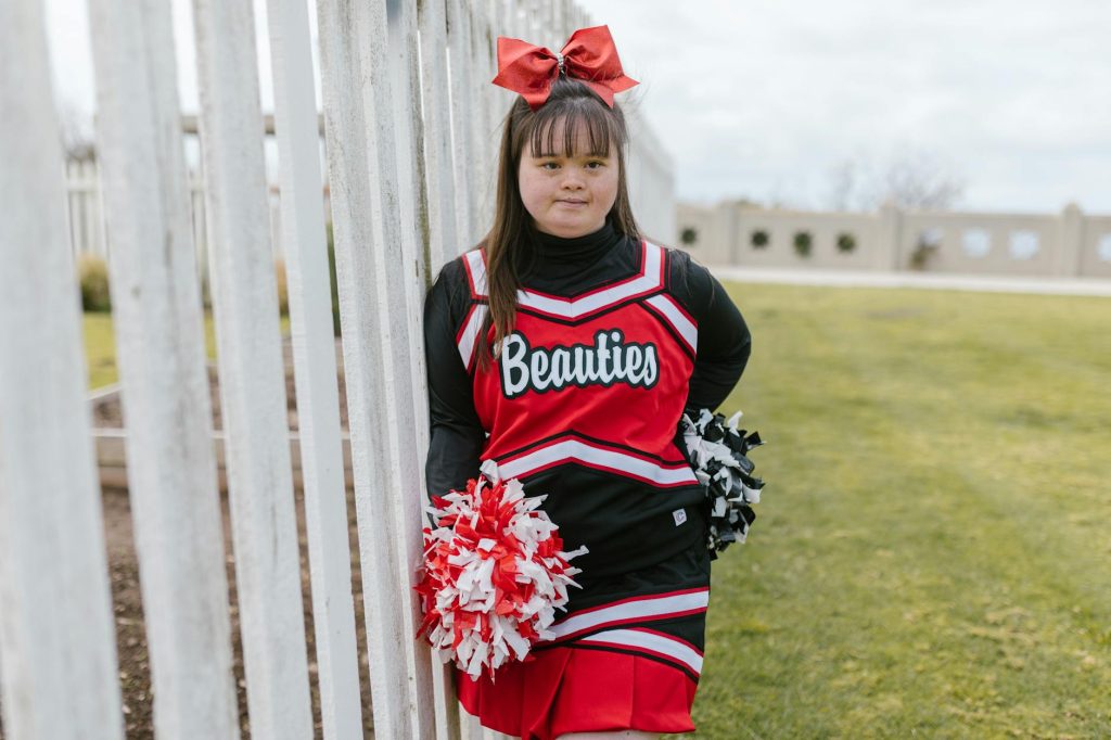 Cheerleading Team Practice