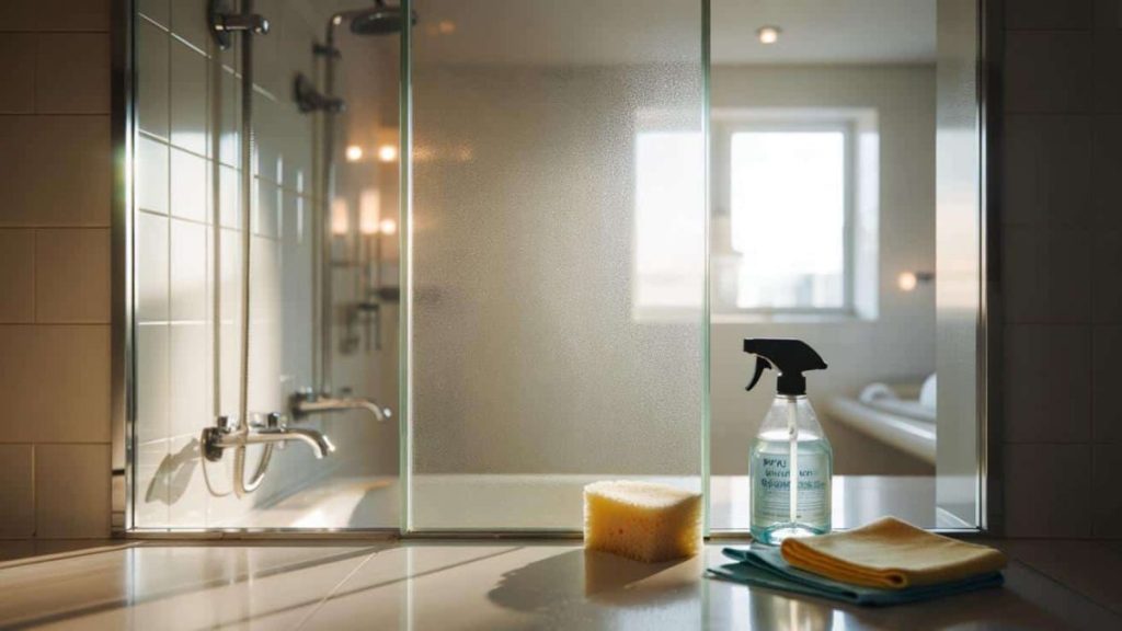 Clean Shower Glass