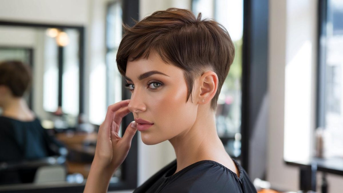 Contour Pixie Hairstyle