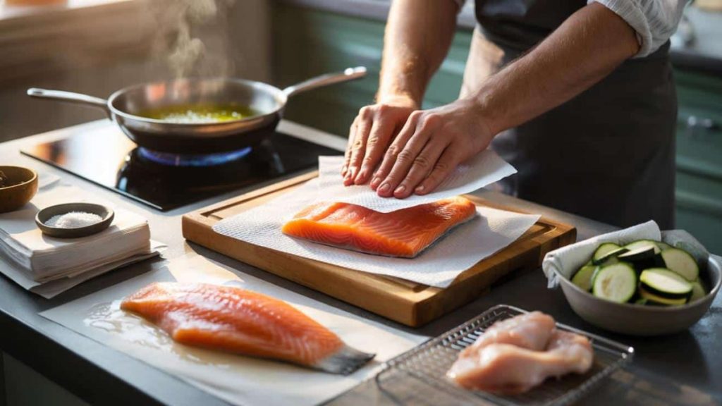 Dry Food Surface Cooking