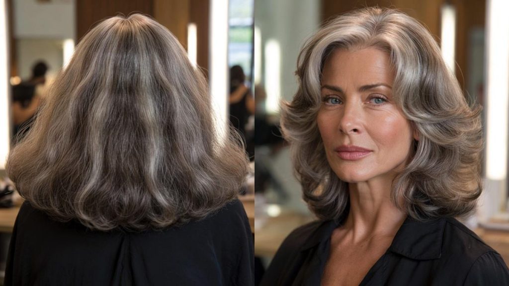 Gray Hair Styling