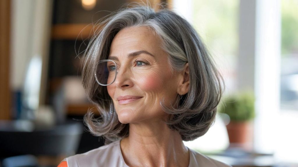 Grey Hair Styling