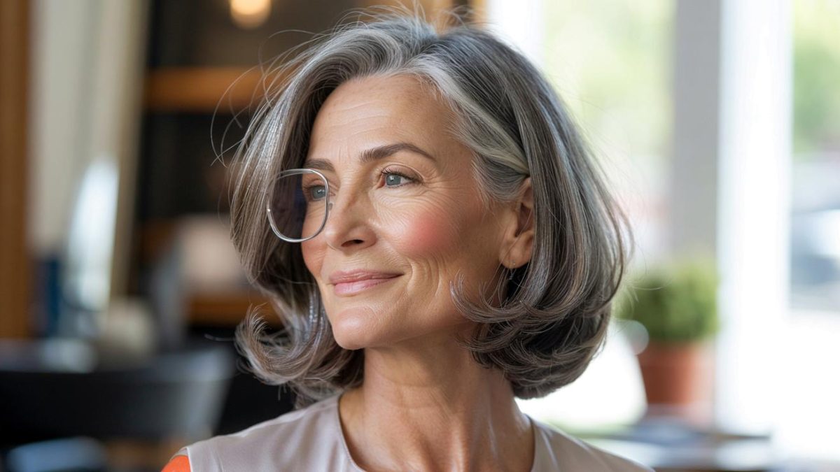 Grey Hair Styling