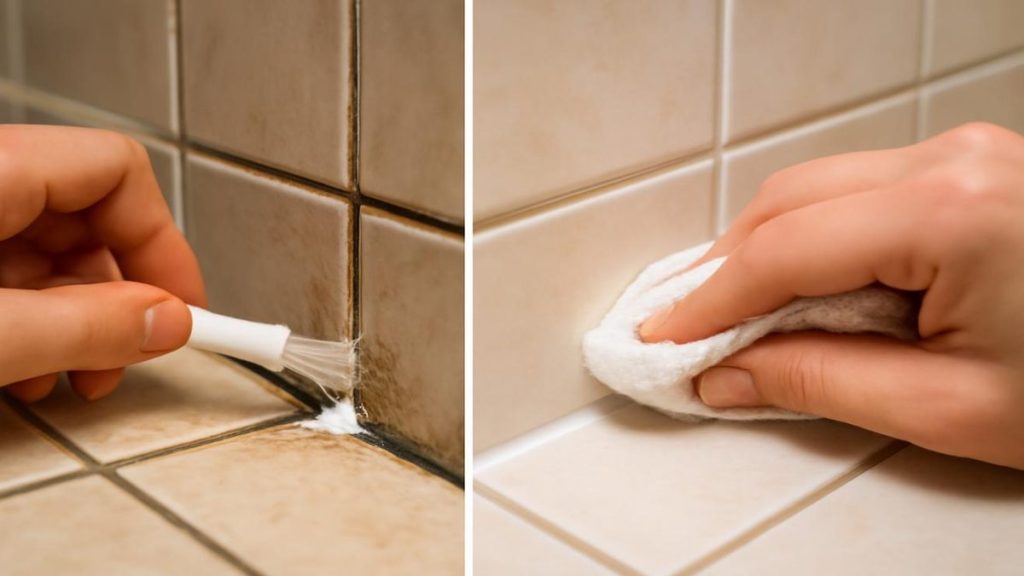 Grout Cleaning Before After