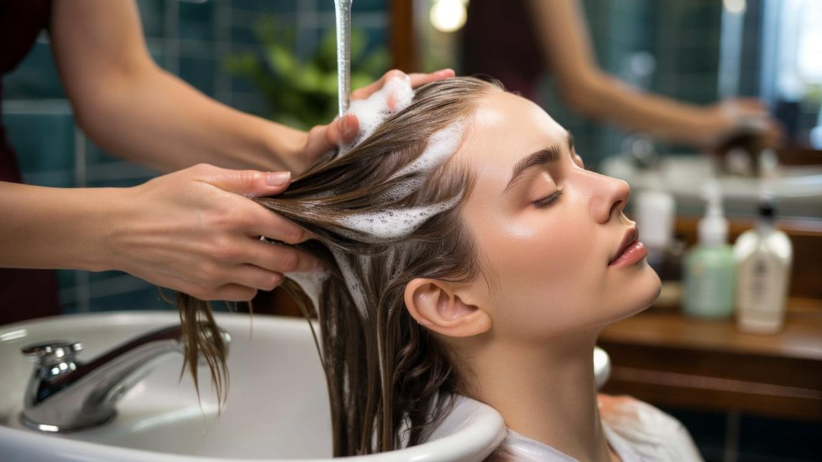 Hair Washing Technique