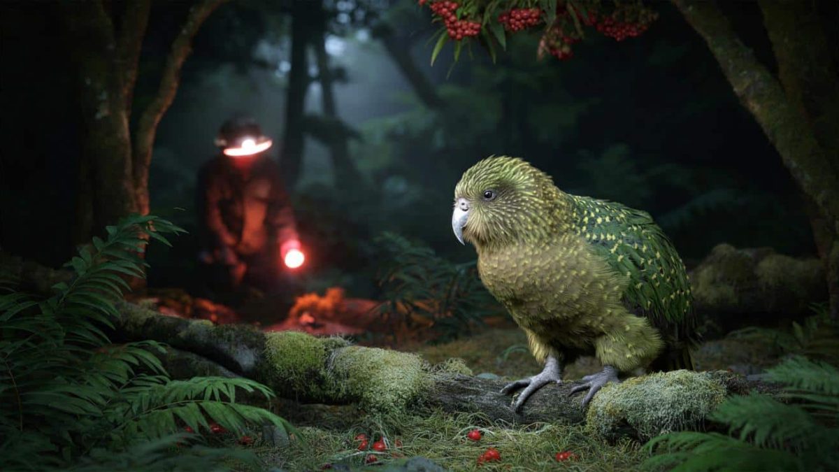 Kākāpō Parrot New Zealand