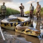 Large African Python Specimen