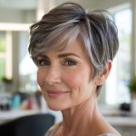 Pixie Cut Mature Women