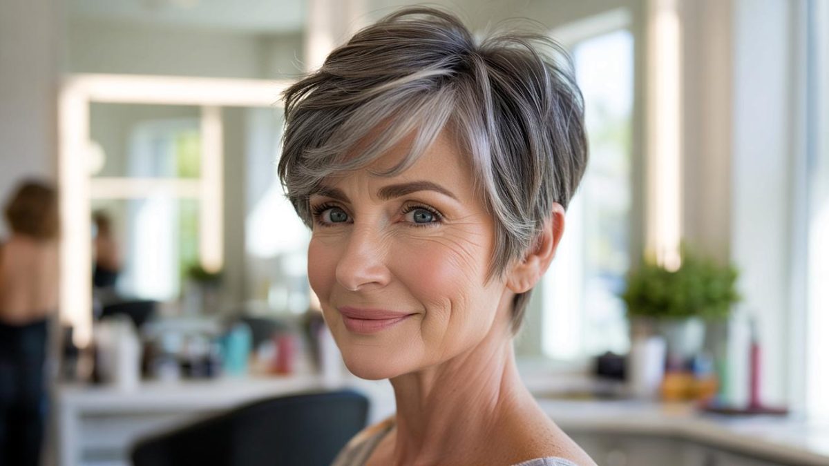 Pixie Cut Mature Women
