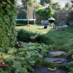 Snake In Garden Plants