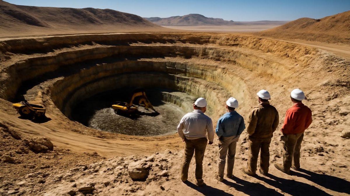 Uranium Deposits Desert
